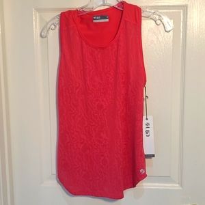 NWT Lija Small Lace Mesh Tank